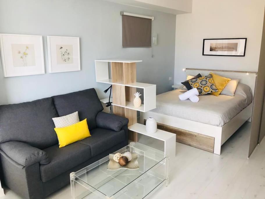 Estudio Con Amplia Terraza En Puerto De La Cruz Kültér fotó