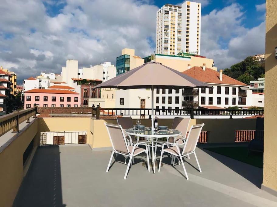 Estudio Con Amplia Terraza En Puerto De La Cruz Kültér fotó
