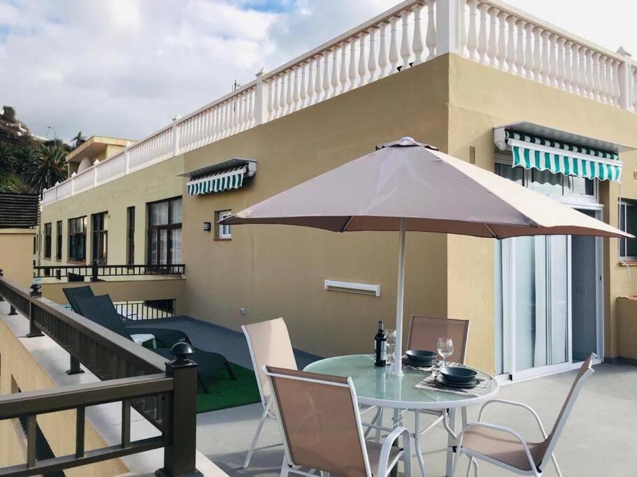 Estudio Con Amplia Terraza En Puerto De La Cruz Kültér fotó